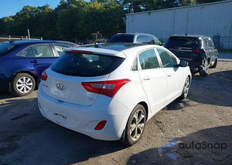 2013 Hyundai Elantra Gt из США, поврежденный, VIN KMHD35LE8DU105988